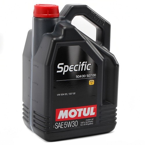  Huile moteur MOTUL Specific 504 00 507 00 5W30 - 100% synthèse - 5 Litres - UD30707-1 