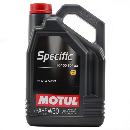  Huile moteur MOTUL Specific 504 00 507 00 5W30 - 100% synthèse - 5 Litres - UD30707 