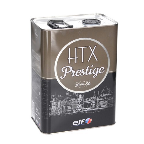  Olio motore ELF Classic Cars HTX Prestige 20W50 - Minerale - 5 Litri - UD30800 