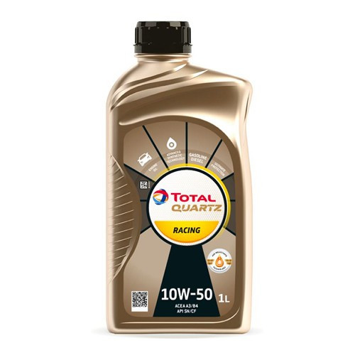  TotalEnergies Quartz Racing 10W50 motorolie - Technosynthese - 1 liter - UD30809 