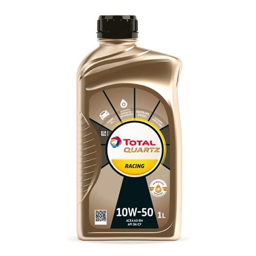  TotalEnergies Quartz Racing 10W50 Motoröl - Technosynthese - 1 Liter - UD30809 