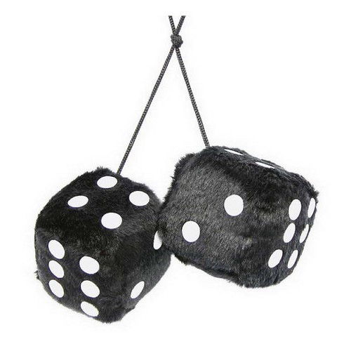     
                
                
    Dés en mousse noir - UF00783
