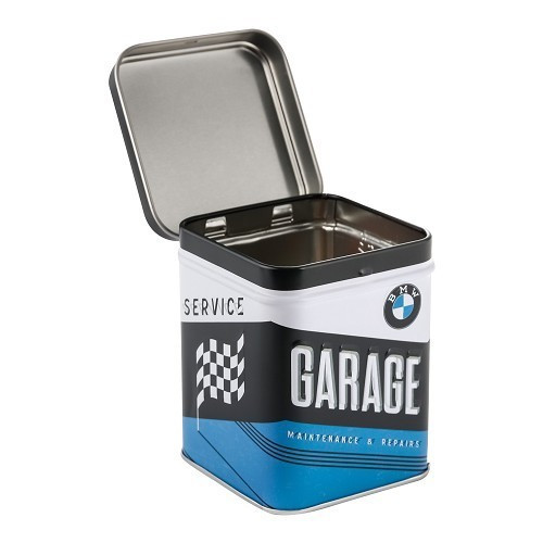  Metallische Teebüchse BMW GARAGE - UF01329-1 