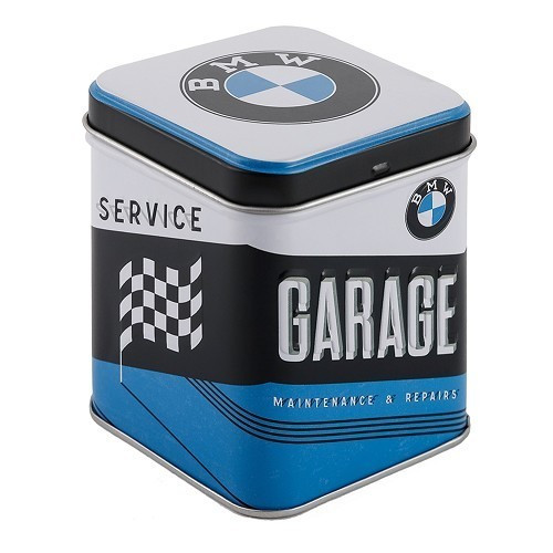  Bote de té metálico BMW GARAGE - UF01329 