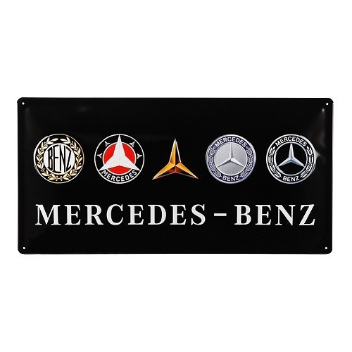     
                
                
    Plaque décorative métallique MERCEDES BENZ - 25 x 50 cm - UF01333
