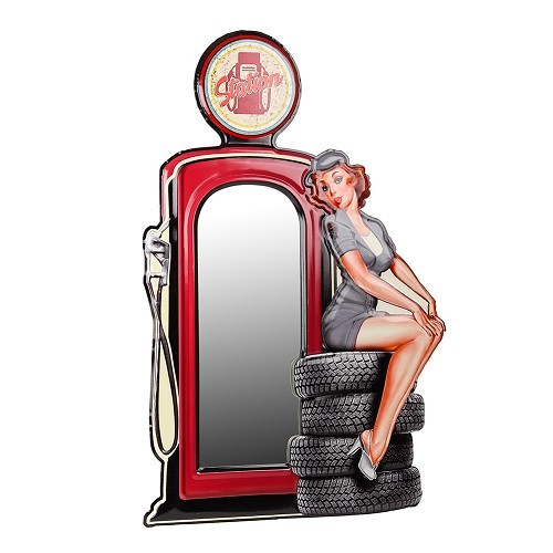  Espelho de Pin-Up Garagem - UF01413 