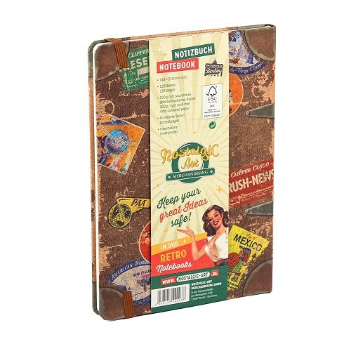  Carnets de viaje - Cuaderno PAN AM - 128 páginas - UF01416-1 