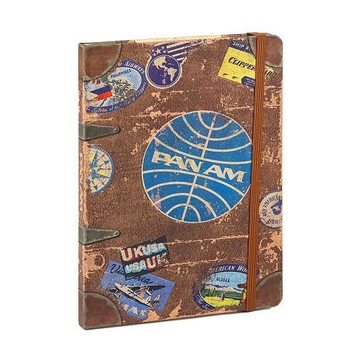  Reisetagebuch - Notebook PAN AM - 128 Seiten - UF01416 
