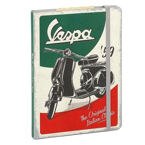     
                
                
    Carnets de voyage - Notebook VESPA - 128 pages - UF01434
