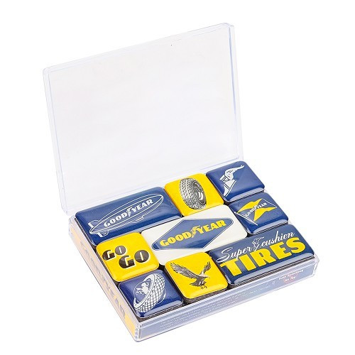     
                
                
    GOOD YEAR magnets - 9 pieces - UF01443
