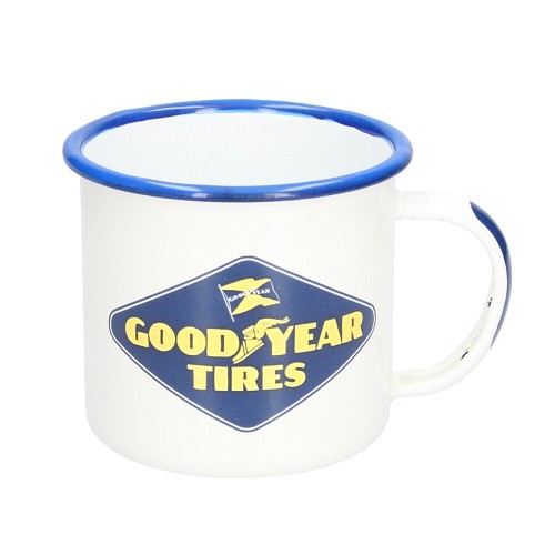  Enamelled mug GOOD YEAR TIRES - 360 ml - UF01449 
