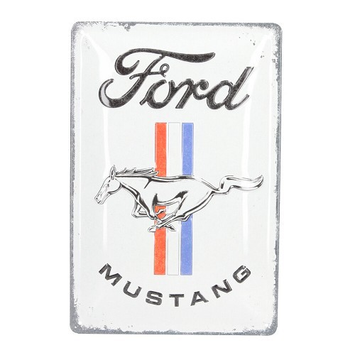  Placadecorativa metálica FORD MUSTANG - 20 x 30 cm - UF01454 