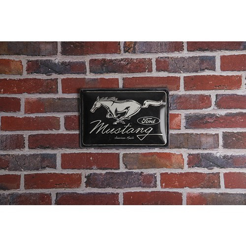 Dekoratives Metallschild FORD MUSTANG - 20 x 30 cm - UF01455