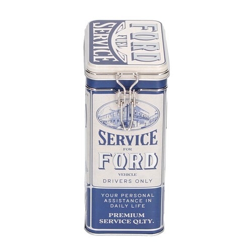  FORD SERVICE - 7.5 x 11 x 17.5 cm decorative metal box with clasp - UF01462-1 