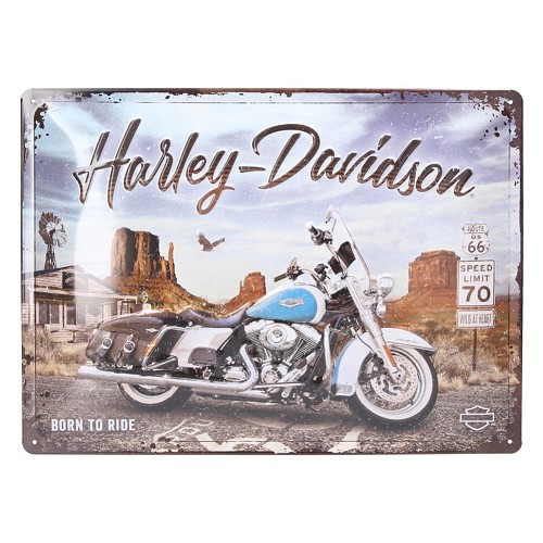  Metalen naambord HARLEY DAVIDSON ARIZONA - 30 x 40 cm - UF01483 