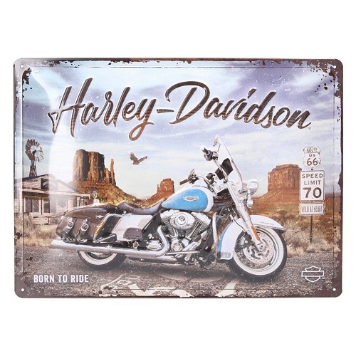     
                
                
    Plaque décorative métallique HARLEY DAVIDSON ARIZONA - 30 x 40 cm - UF01483

