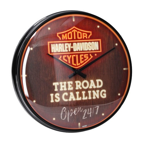  HARLEY DAVIDSON THE ROAD IS CALLING Wall Clock - UF01489 