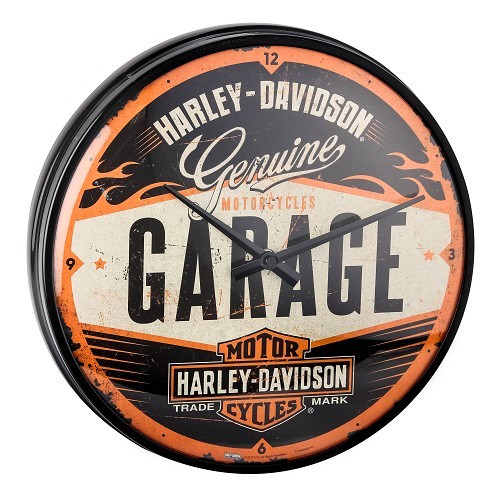  relógio de parede HARLEY DAVIDSON GARAGE - UF01491 