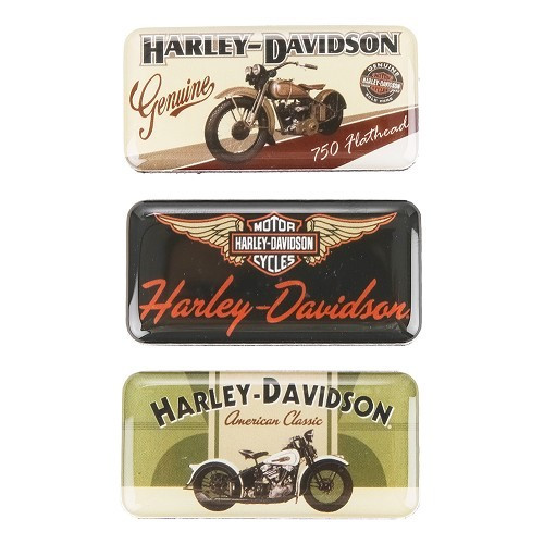  HARLEY DAVIDSON originele magneten - 9 stuks - UF01523-2 