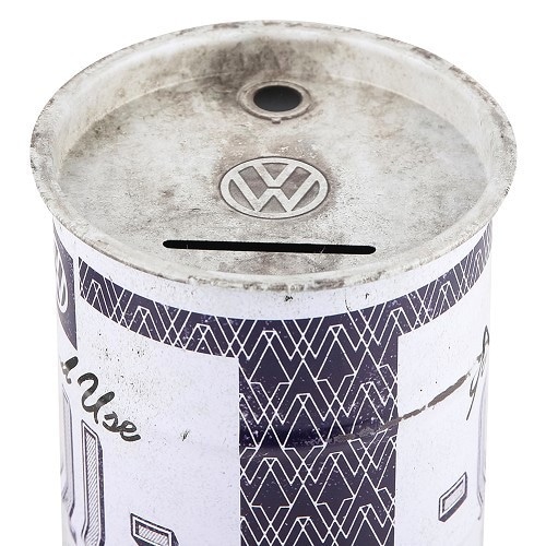  Spardose VW OIL Ölfass 9.3 x 11.7 cm - 600ml - UF01524-1 