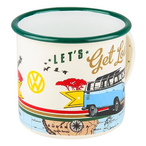Mug émaillé GET LOST - 360 ml - UF01529