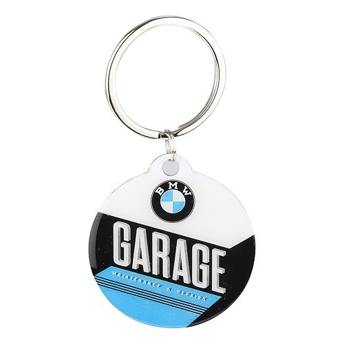  Porte-clés rond BMW GARAGE - 4 cm - UF01543 
