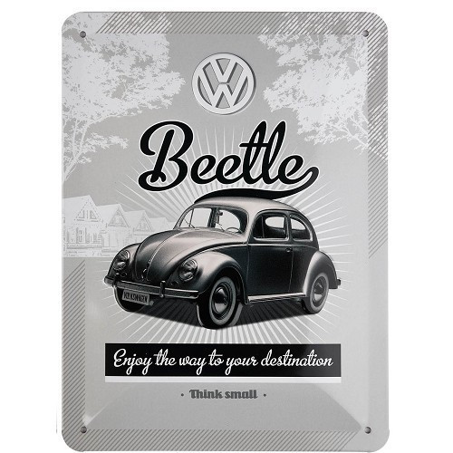 Plaque Décorative Métal Morris Mini Minor - Format 20x30 Cm, Style Rétro, Avec Trous De Fixation, Idée Cadeau Fan De Voitures Anglaises