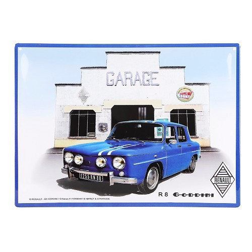     
                
                
    Plaque décorative métallique R8 GORDINI GARAGE - 30 x 40 cm - UF01576
