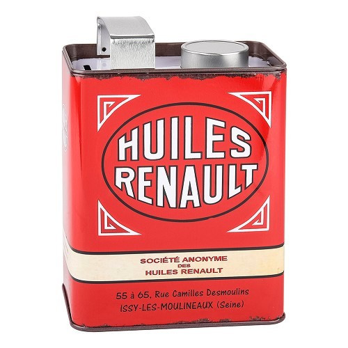  Alcancía lata de aceite RENAULT OILS - UF01602 