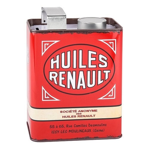  Alcancía lata de aceite RENAULT OILS - UF01602 