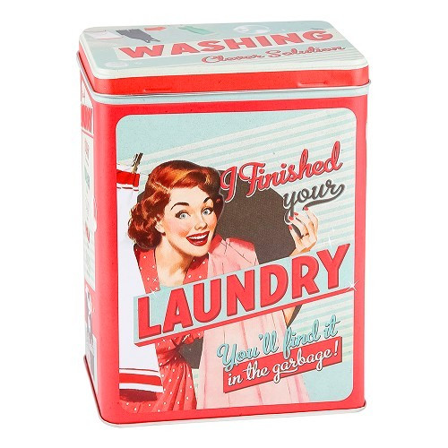     
                
                
    LAUNDRY decorative metal box - UF01604
