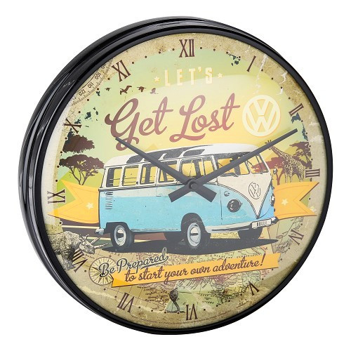  Horloge murale VW COMBI LET'S GET LOST - UF01631 