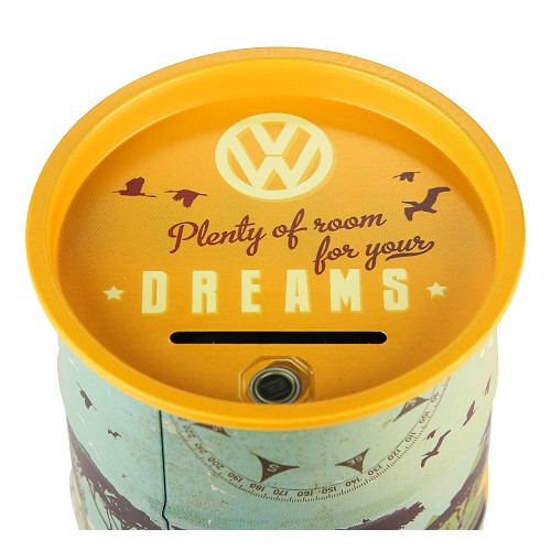 Fusto olio salvadanaio VOLKSWAGEN COMBI LET'S GET LOST - 600 ml - UF01636