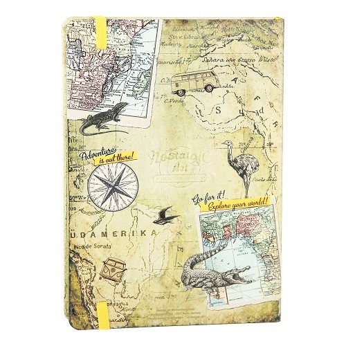  Diarios de viaje - Cuaderno VW LET'S GET LOST - 128 páginas - UF01637-1 