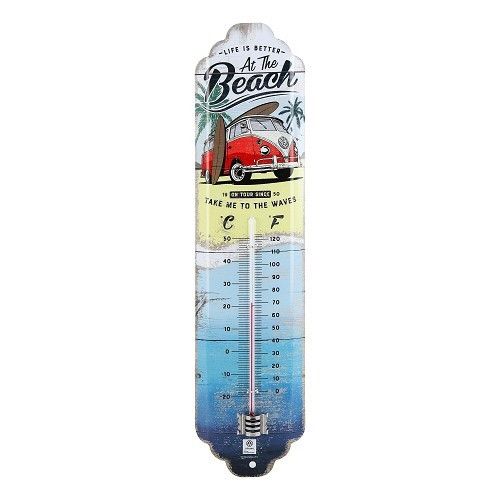  Thermometer VW COMBI SPLIT LIFE IS BETTER AT THE BEACH - UF01643 