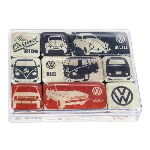  Magnets VW ORIGINAL RIDE - 9 pieces - UF01656 