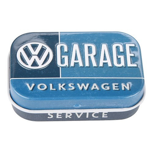     
                
                
    Mini boite pastilles menthe VW GARAGE - UF01667
