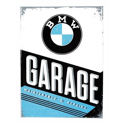  Imán BMW GARAGE - 6 x 8 cm - UF01705 
