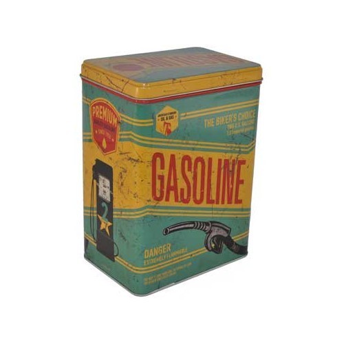  Metallische Zierdose Gasoline . - UF01720-1 