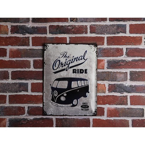Plaque décorative métallique Combi The Original Ride - 40 x 30 cm - UF01741