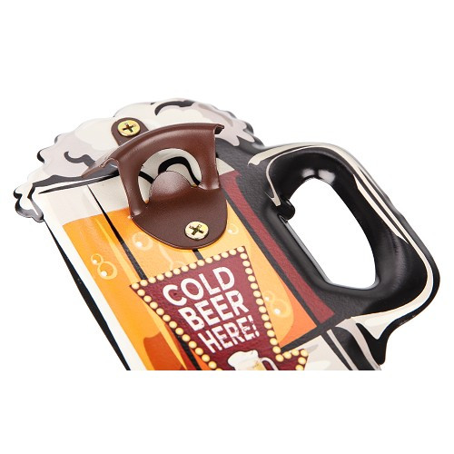 SHOP BEER HERE wall-mounted bottle-opener - UF01742