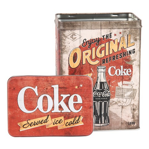  ORIGINAL COCA COLA decorative metal box - UF01745 
