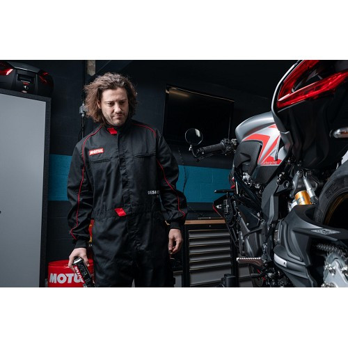 Tuta meccanica nera MOTUL - Taglia L - UF01749