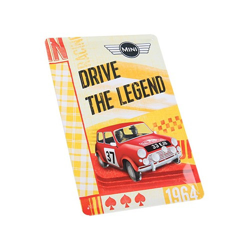 Dekoratives Metallschild Mini - Drive the Legend - 20 x 30 cm - UF01770