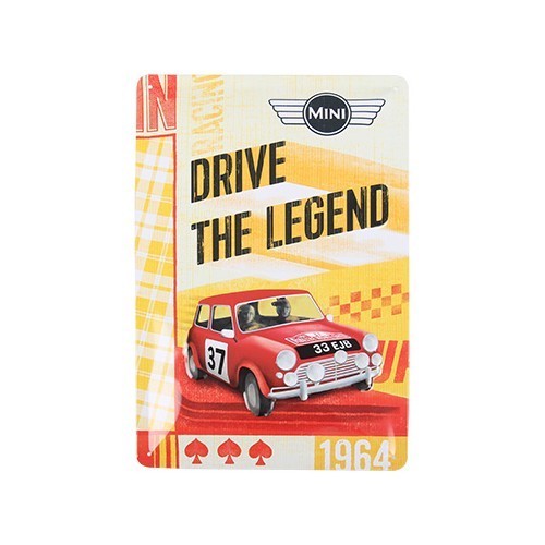     
                
                
    Plaque décorative métallique Mini - Drive the Legend - 20 x 30 cm - UF01770
