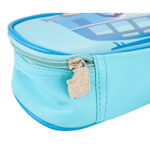 Trousse à crayons motif VOLKSWAGEN Combi Split - Bleue - UF01812