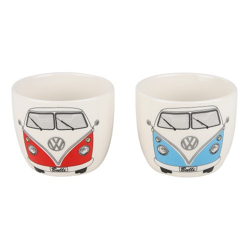 Tasses VOLKSWAGEN Combi Split avec sous-tasses - Lot de 2 - UF01816