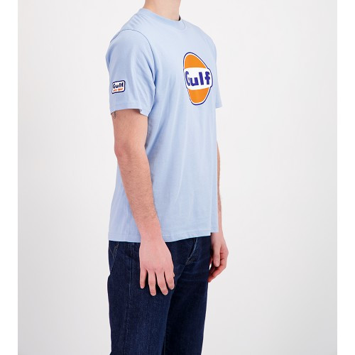 Tee-Shirt GULF Logo 3D Light Blue - Size L - UF01840