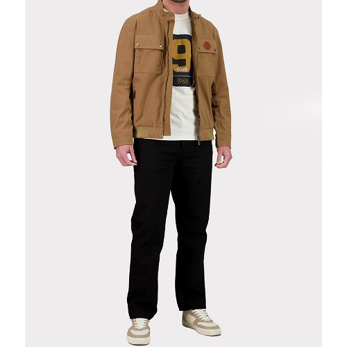 Blouson Jacket GULF Canvas Motor couleur caramel  - Taille M - UF01861