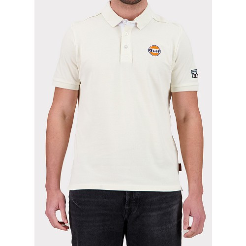 GULF Classic MC ecru polo shirt - Size XL - UF01866